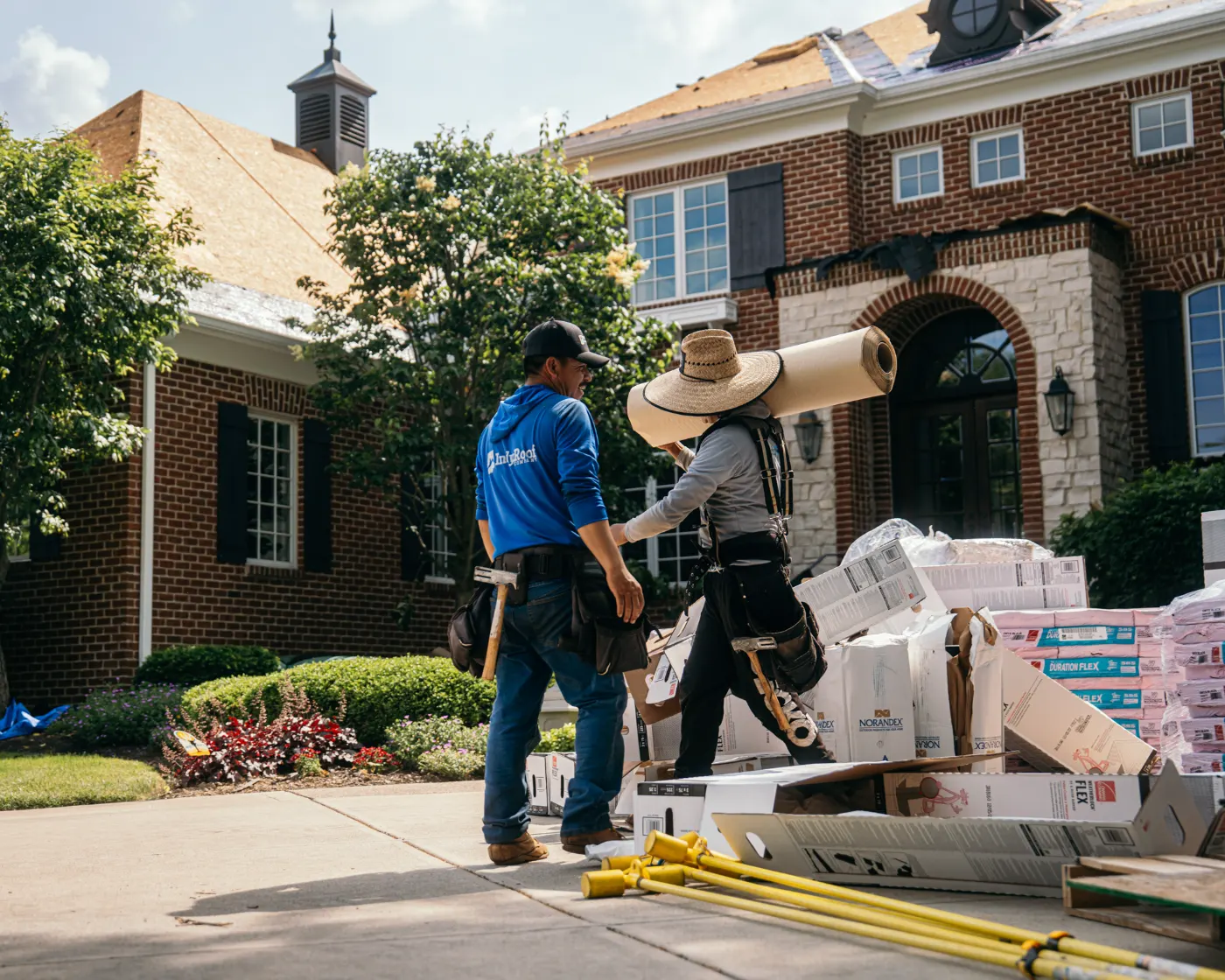 Manufacturer-certified roof installation in The Parks at Prestwick